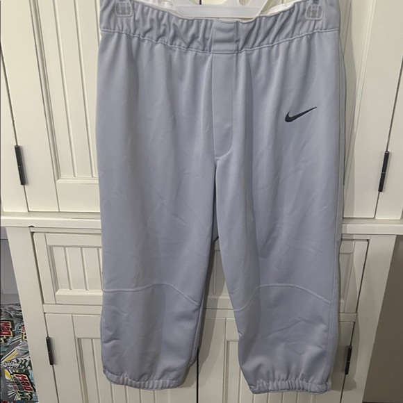 Nike boys Light Gray baseball pants size medium - Picture 1 of 6